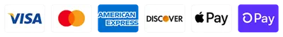 Accepted payment: Visa, Mastercard, American Express, Discover, Apple Pay and Shop Pay